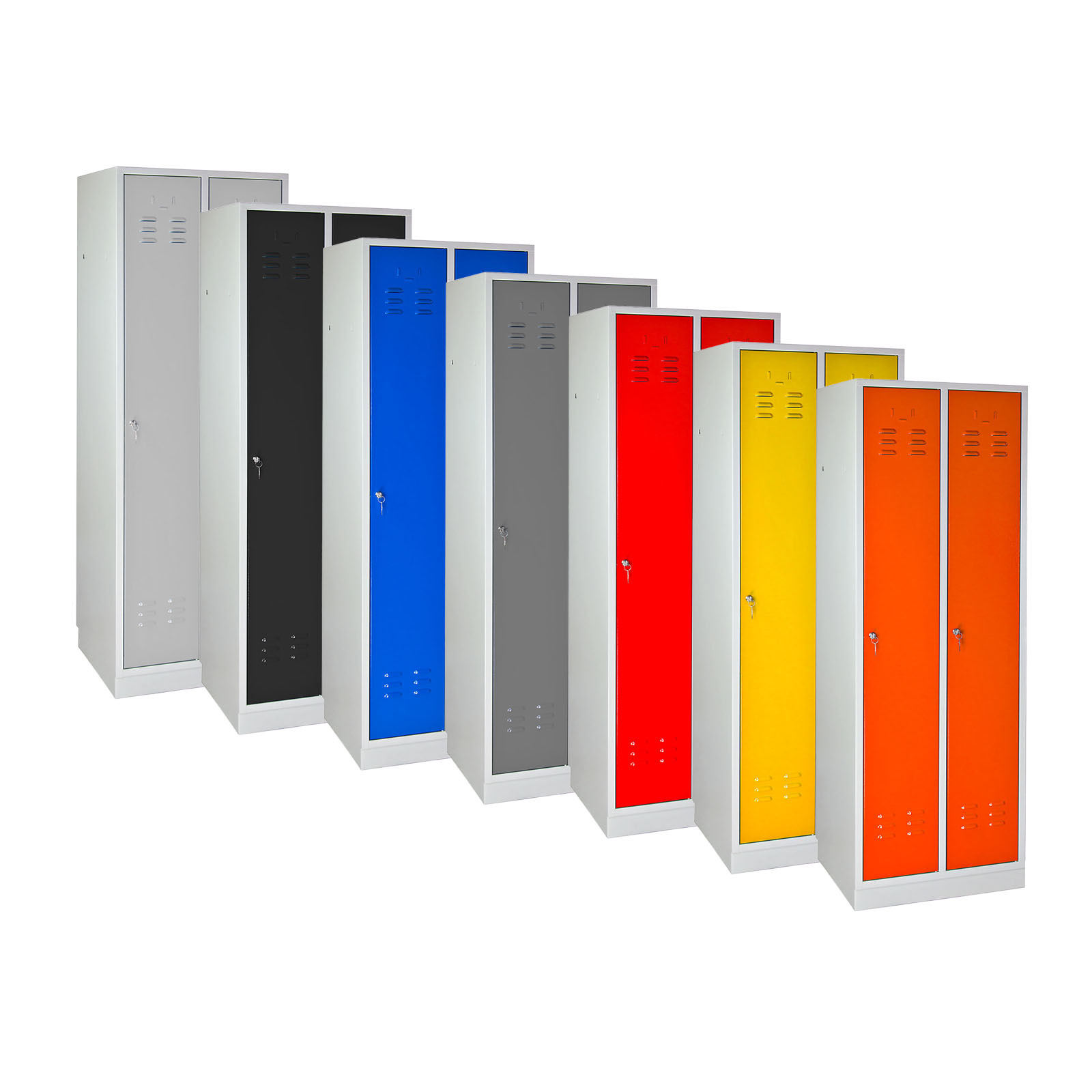 ADB Spind / Umkleideschrank aus Stahl in verschiedenen Farben, 2-türig 1 inovatec-spind-2-tuerig-titelbild-1.jpg