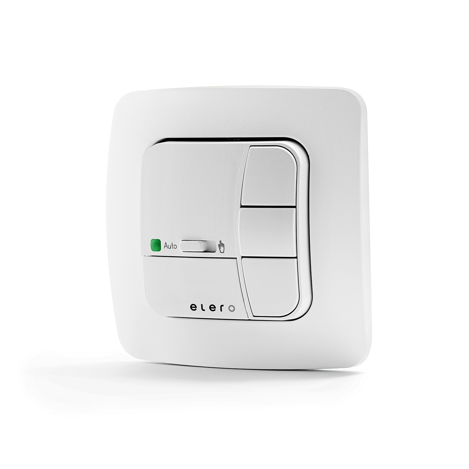 Elero VarioTec-868 Funk Wandsender weiß inkl. ProLine Rahmen 1 elero-variotec-868-set-alpinweiss-1.jpg