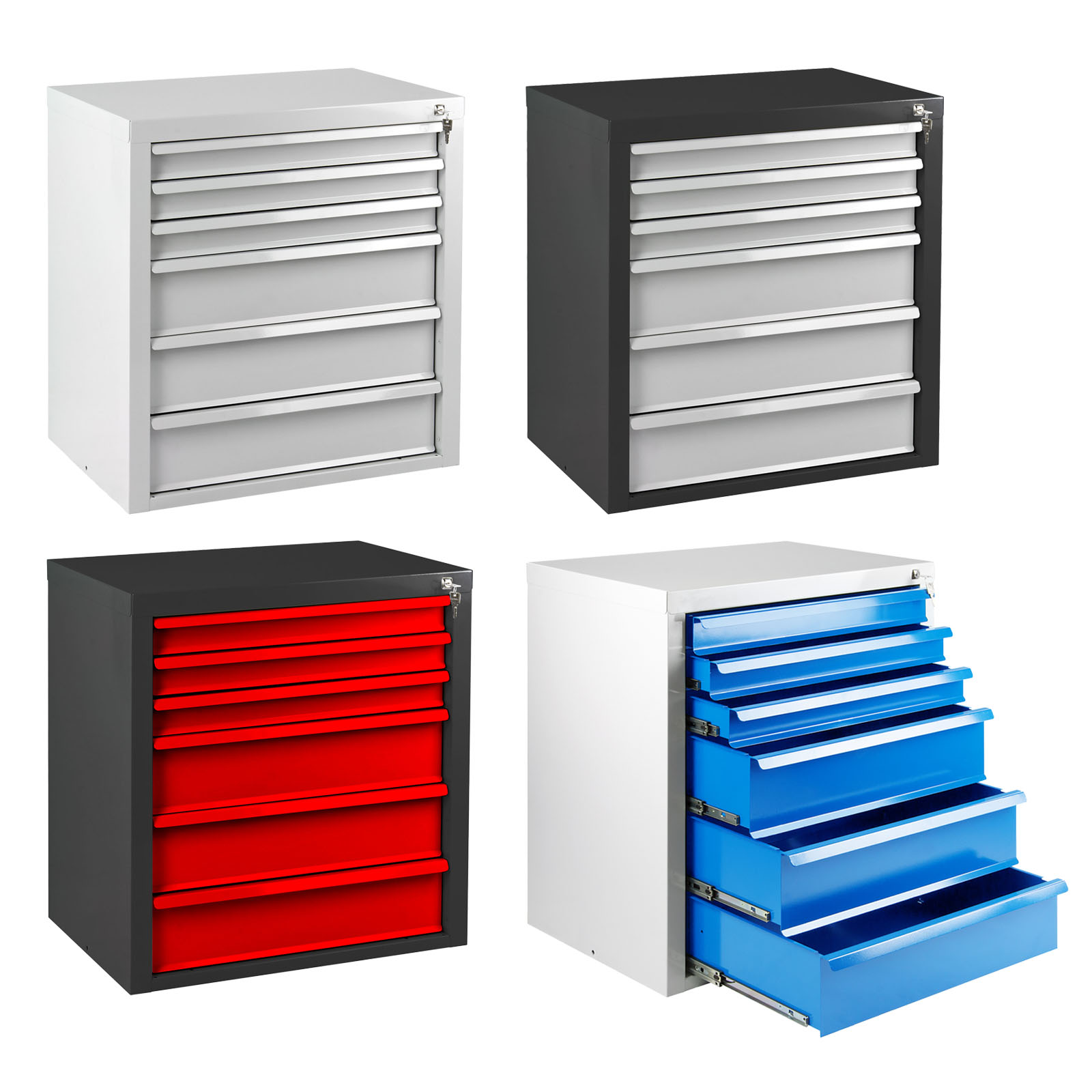 ADB Schubladenschrank MAMMUT 6 Schubladen mit Vollauszug 70 x 75 cm (B x H) 1 230447.jpg