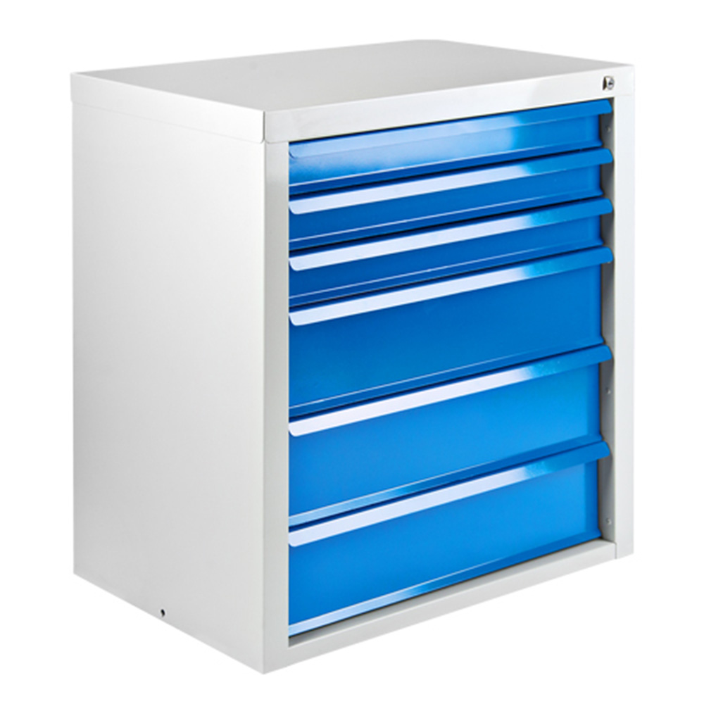 ADB Schubladenschrank MAMMUT 6 Schubladen mit Vollauszug 70 x 75 cm (B x H) 4 inovatec-schubladenschrank-6-schubladen-lichtblau-1.jpg