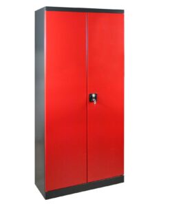 ADB Flügeltürenschrank / Putzschrank (BxHxT) 800 x 1780 x 370 mm 5 inovatec-putzmittelschrank-800x1930x370mm-anthrazitgrau-feuerrot-1.jpg