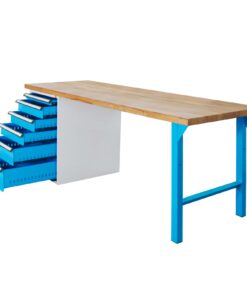 ADB Werkbank PROFI 2000 mit 6 Schubladen Lichtblau (RAL 5012) 6 inovatec-werkbank-6-schubladen-850x750x2000-3.jpg